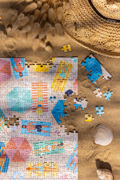 Puzzle 500 pièces – Chill & Plouf – Maison Joliette