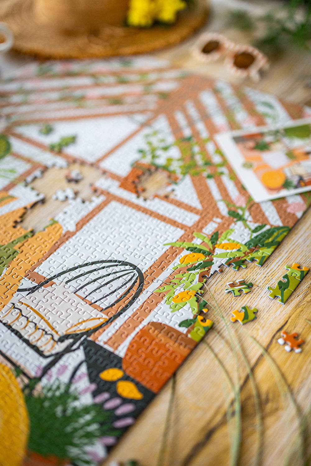 Puzzle 1000 pièces Un dimanche à la campagne Maison Joliette