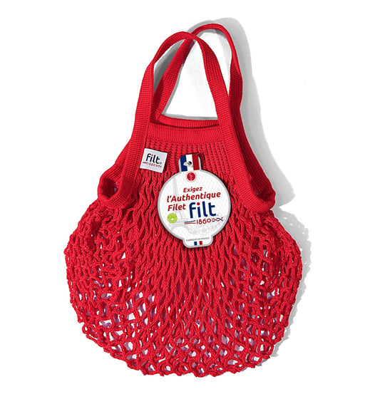 Filet à provisions Love taille mini - bobibeloFilet à provisions Love taille mini – SA vintage – bobibelo