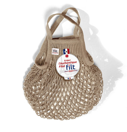 Filet à provisions Mastic taille mini - bobibeloFilet à provisions Mastic taille mini – SA vintage – bobibelo