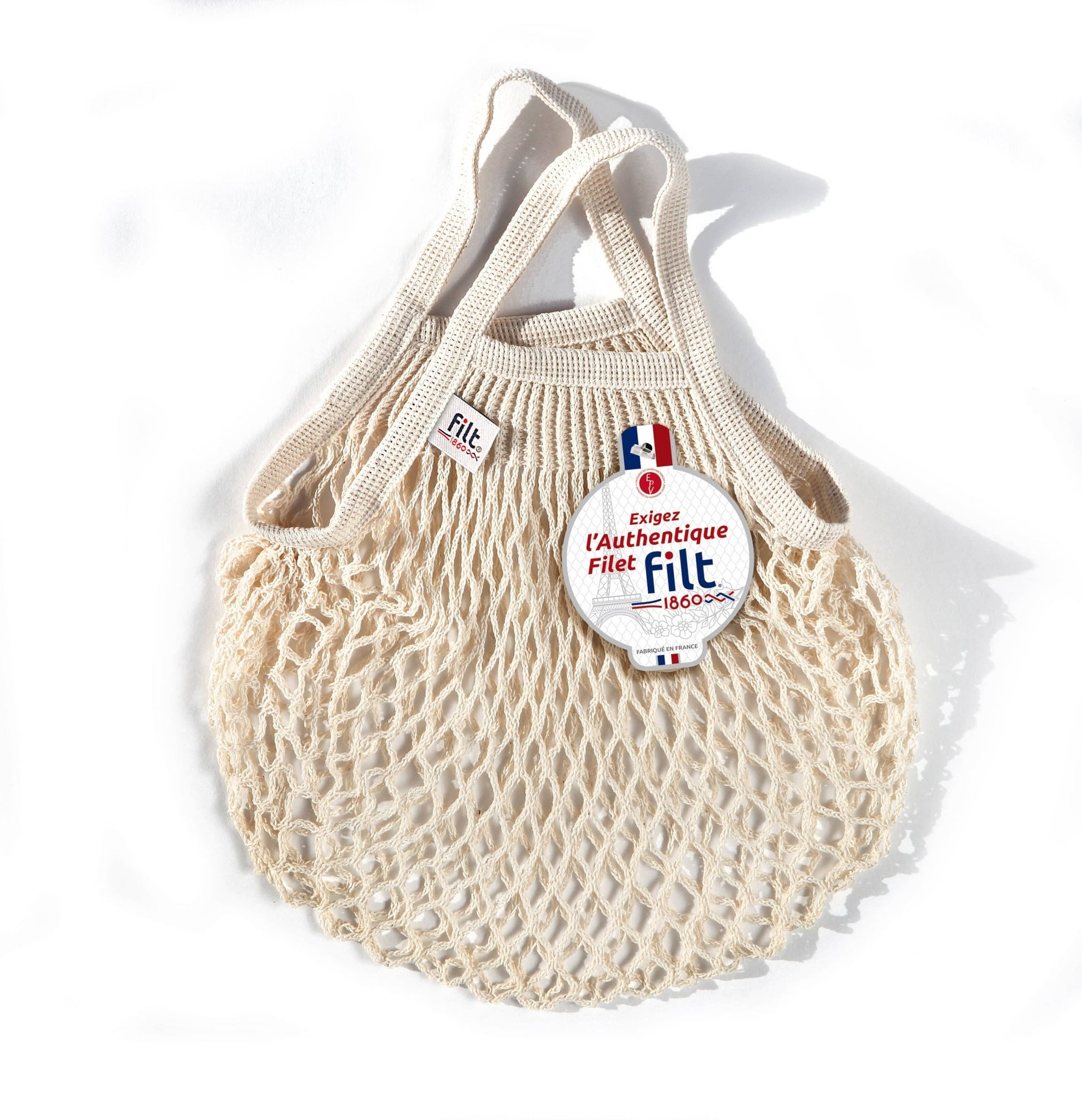 Filet à provisions mini – Ecru - bobibeloFilet à provisions mini – Ecru – SA vintage – bobibelo