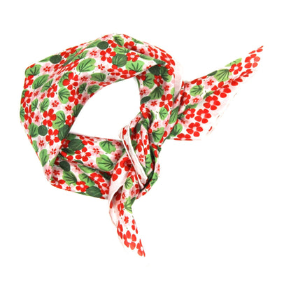 Foulard en soie 50 x 50 cm -Mini Capucine Orange -Les Belles Vagabondes - bobibeloFoulard en soie 50 x 50 cm -Mini Capucine Orange -Les Belles Vagabondes – SA vintage – bobibelo