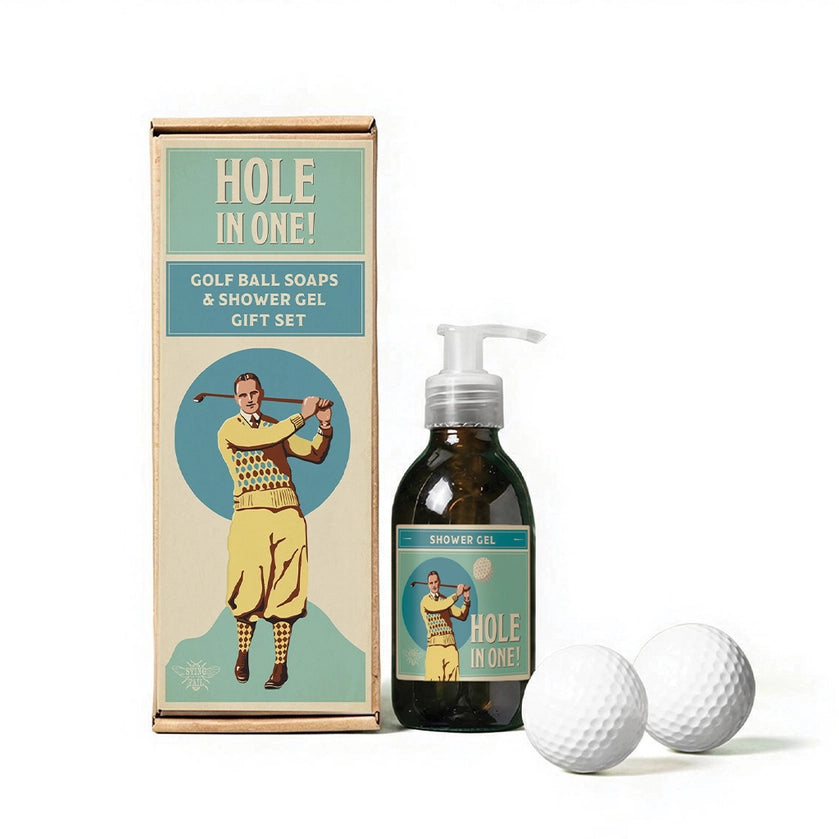Coffret Cadeau Golf – Gel Douche & 2 Savons Balles de Golf | Sting in the Tail