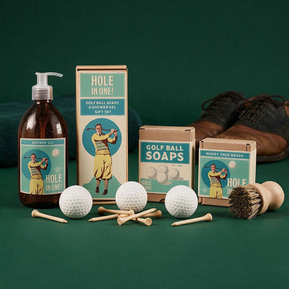 Coffret Cadeau Golf – Gel Douche & 2 Savons Balles de Golf | Sting in the Tail