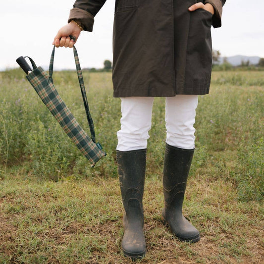 Housse avec anse pour transporter le parapluie XL à l'épaule