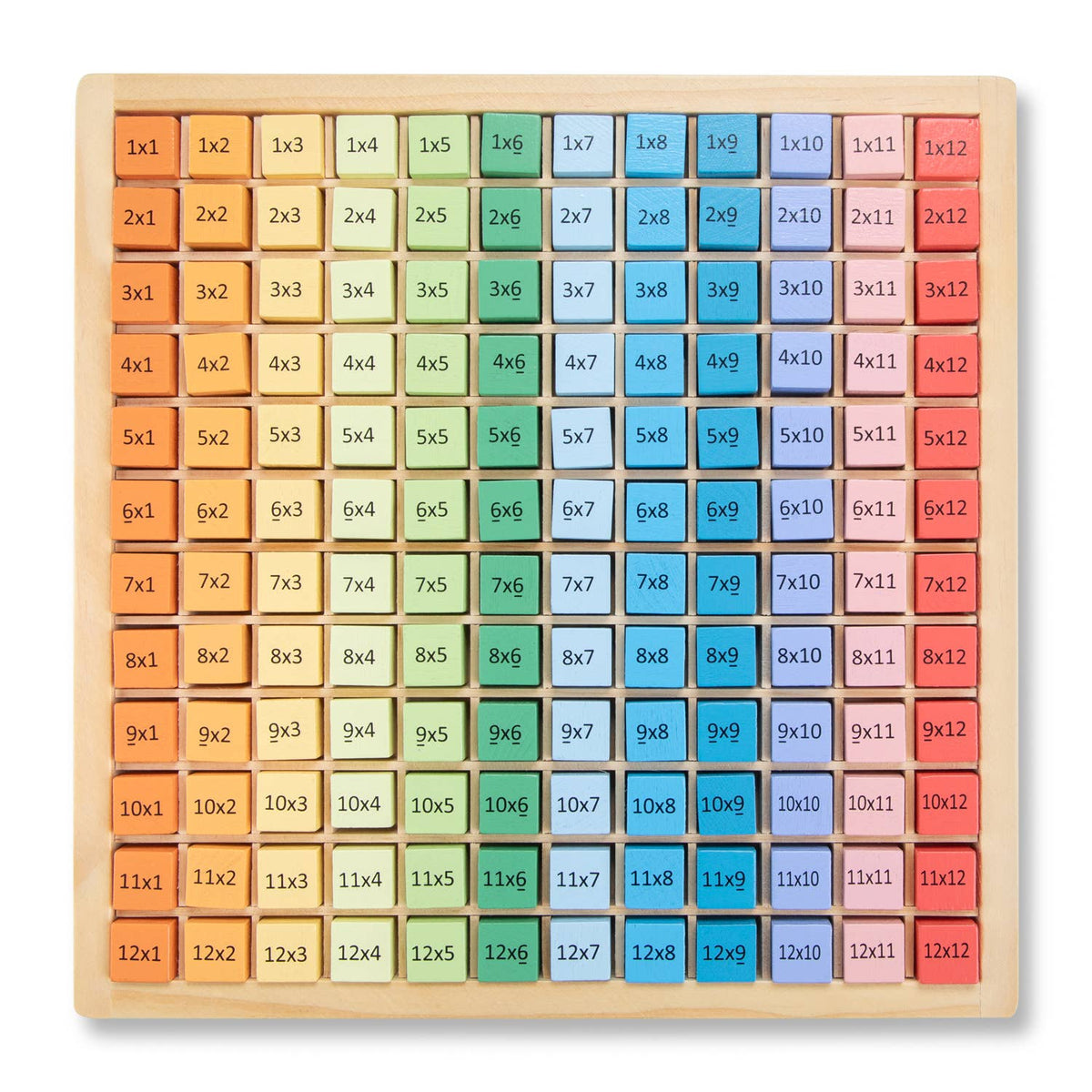 Jeu de tables de multiplication en bois de 1 à 12 – Woet - BobibeloJeu de tables de multiplication en bois de 1 à 12 – Woet – Petit vintage – Bobibelo