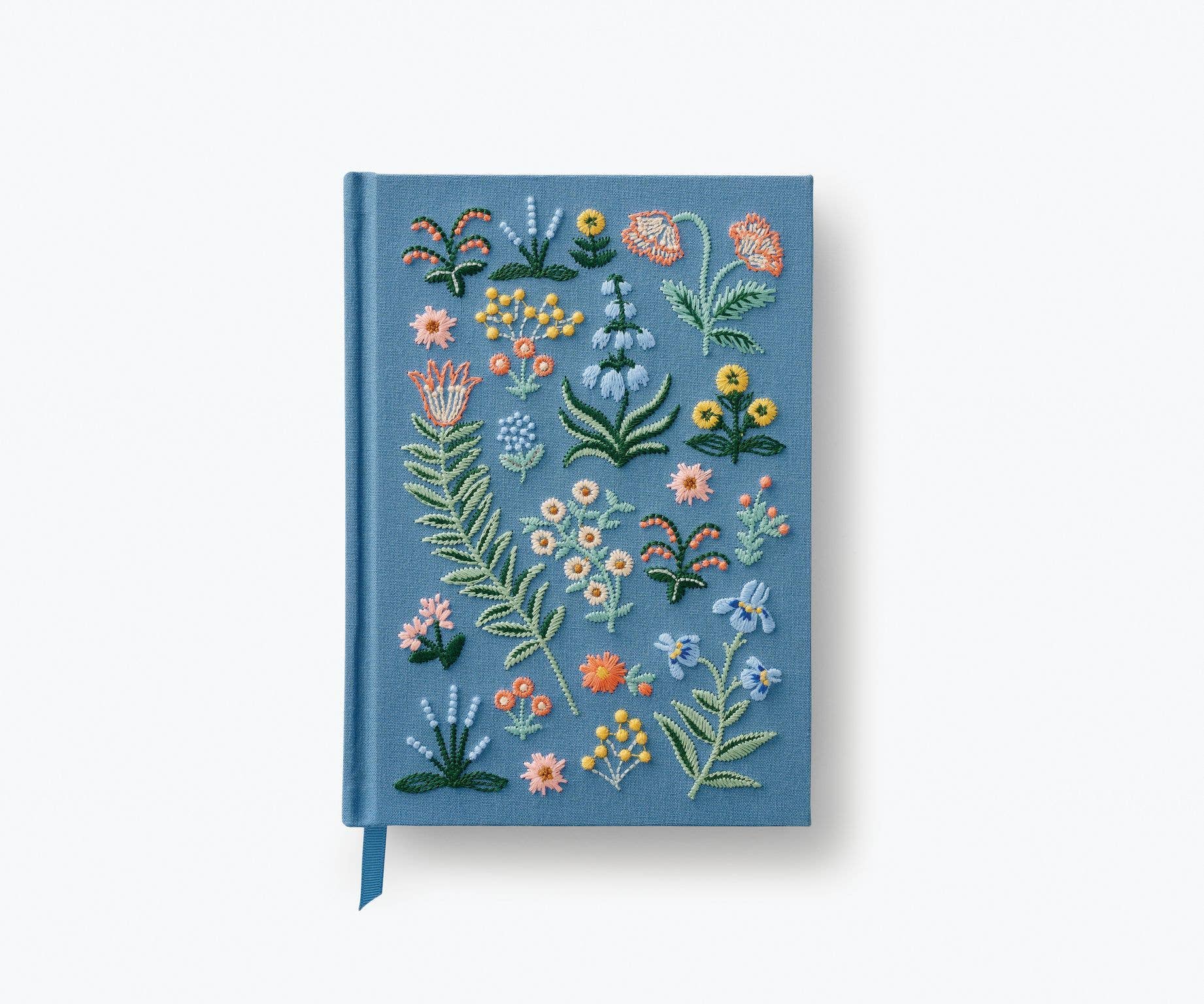 Journal brodé Jardin de la ménagerie Rifle Paper Co à motif floral