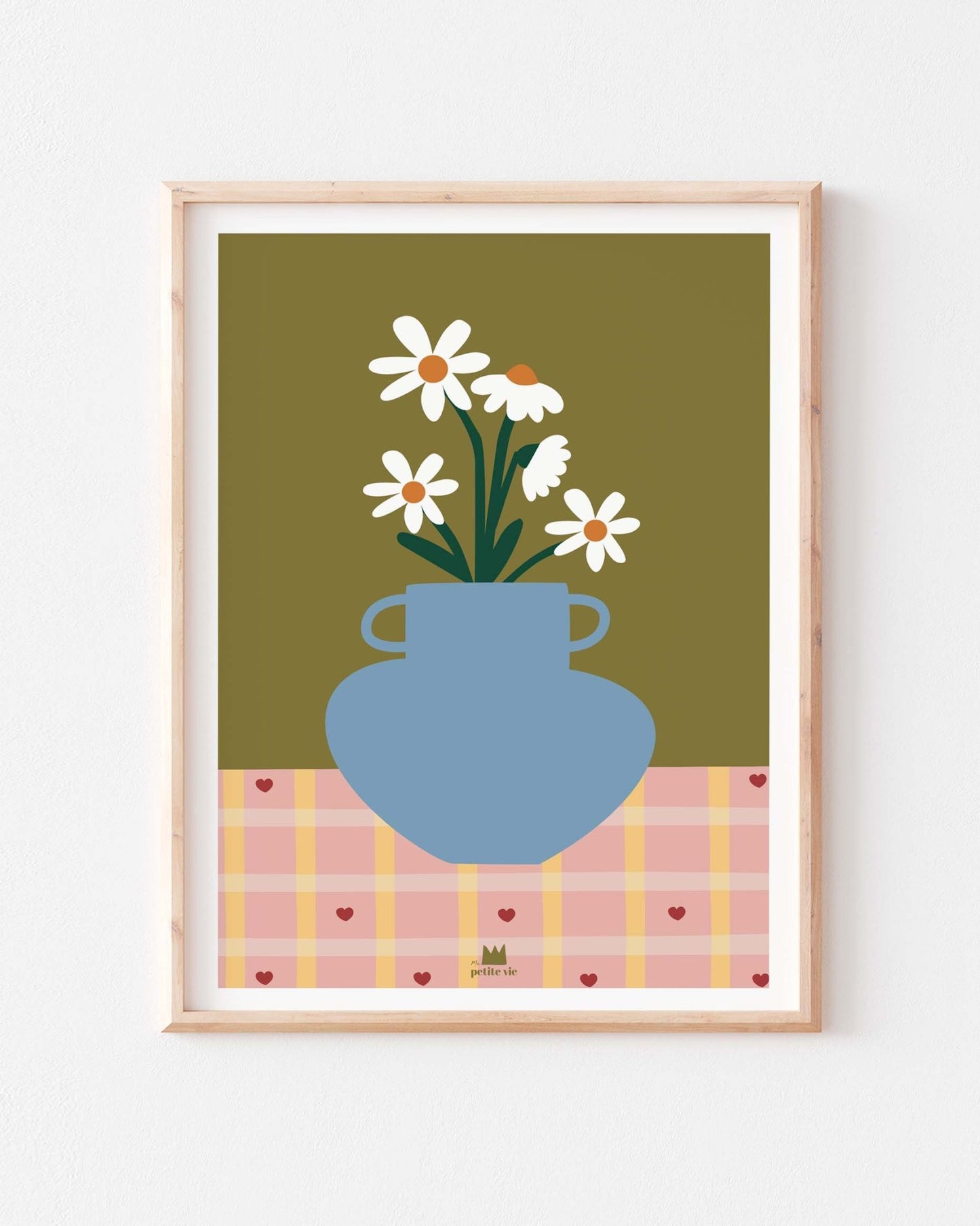 L'affiche Les jolies fleurs - bobibeloL'affiche Les jolies fleurs – OD vintage – bobibelo