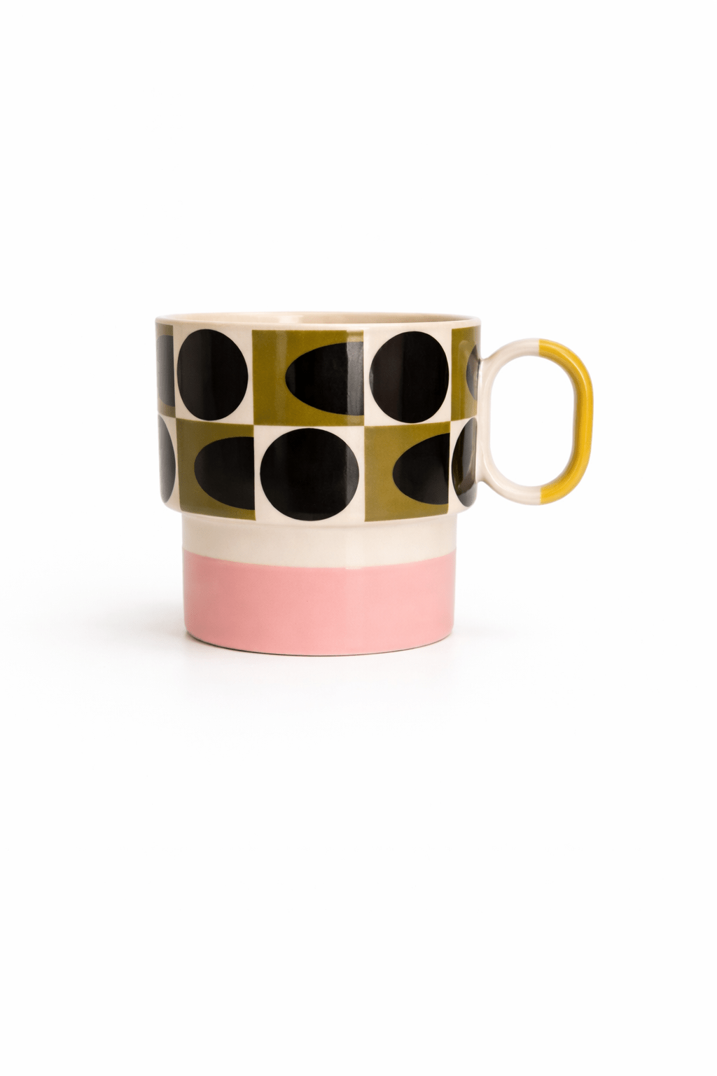 Mug empilable Orla Kiely 275 ml – Tasse céramique design rétro - bobibeloMug empilable Orla Kiely 275 ml – Tasse céramique design rétro – Vaisselle vintage – bobibelo