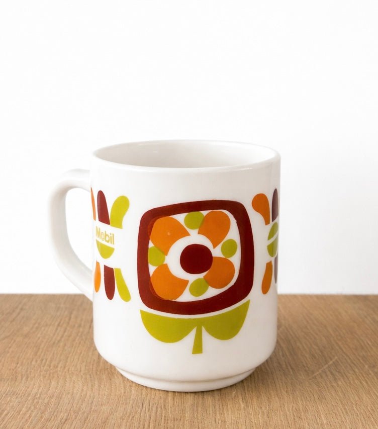 Mug Mobil arcopal vert - bobibeloMug Mobil arcopal vert – broc vintage – bobibelo