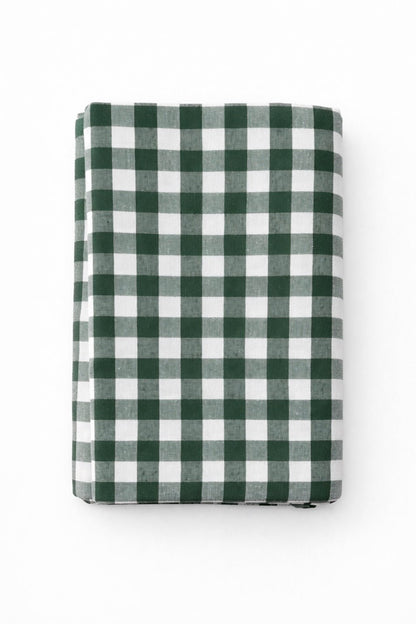 Nappe antitache Vichy en coton imperméable - bobibeloNappe antitache Vichy en coton imperméable – Text vintage – bobibelo