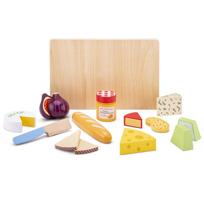Plateau de fromages en bois pour enfant – Woet - BobibeloPlateau de fromages en bois pour enfant – Woet – vintage – Bobibelo