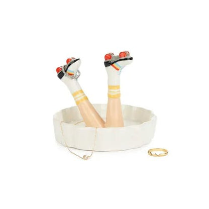 Porte-bijoux rétro patins à roulettes – Happy Legs - bobibeloPorte-bijoux rétro patins à roulettes – Happy Legs – OD vintage – bobibelo