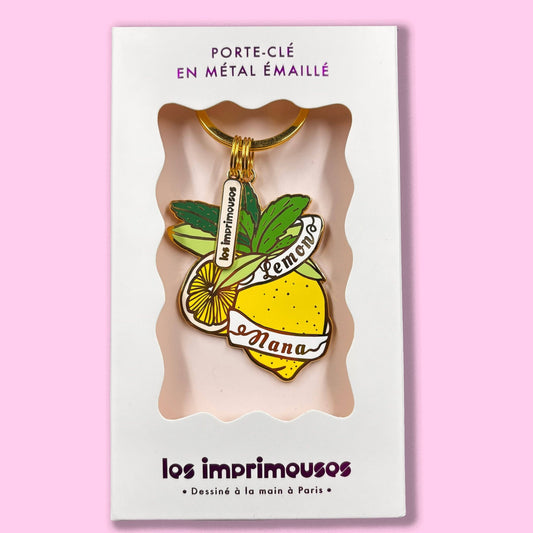 Porte-clé Lemon Nana, Les imprimeuses - bobibeloPorte-clé Lemon Nana, Les imprimeuses – SA vintage – bobibelo