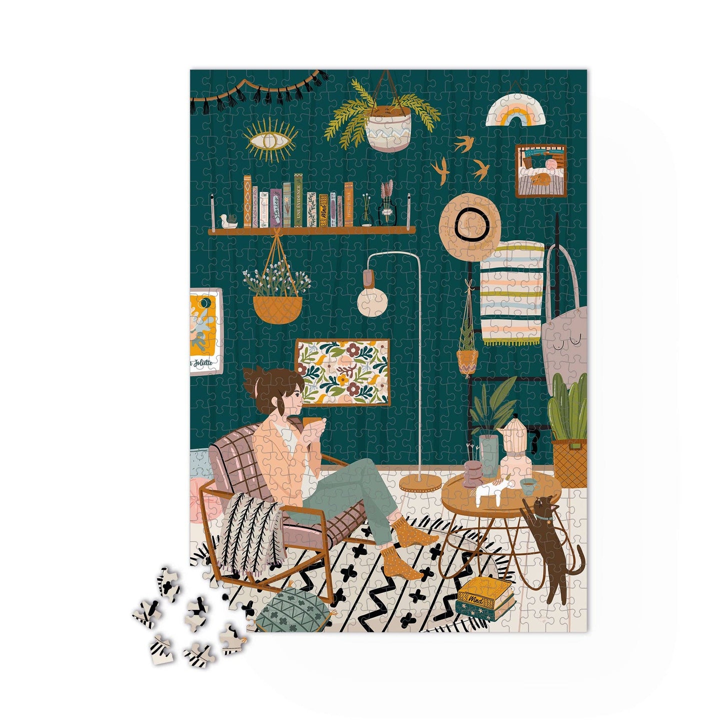 Puzzle 1000 pièces Cosy Maison Joliette - bobibeloPuzzle 1000 pièces Cosy Maison Joliette – loisirs vintage – bobibelo