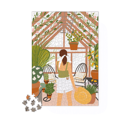 Puzzle 1000 pièces Un dimanche à la campagne Maison Joliette - bobibeloPuzzle 1000 pièces Un dimanche à la campagne Maison Joliette – loisirs vintage – bobibelo