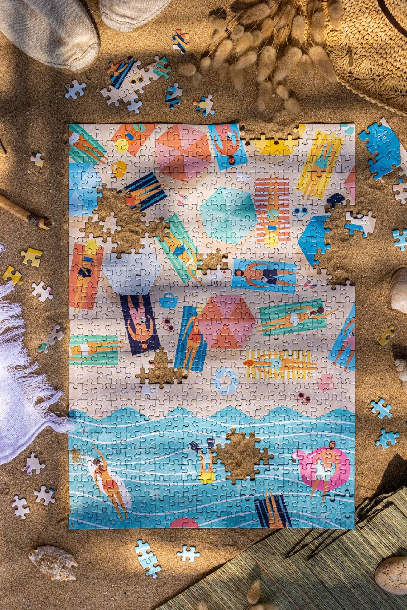 Puzzle 500 pièces – Chill & Plouf – Maison Joliette - bobibeloPuzzle 500 pièces – Chill & Plouf – Maison Joliette – loisirs vintage – bobibelo