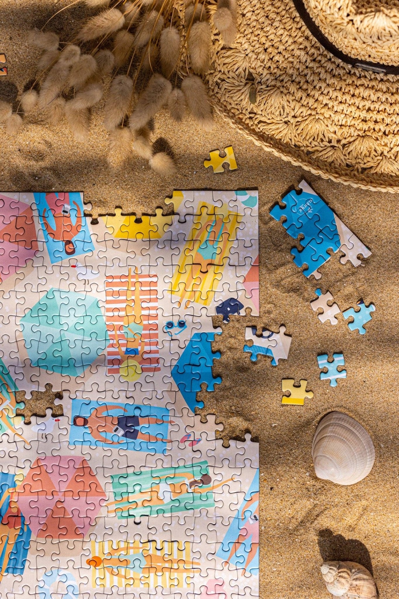 Puzzle 500 pièces – Chill & Plouf – Maison Joliette - bobibeloPuzzle 500 pièces – Chill & Plouf – Maison Joliette – loisirs vintage – bobibelo