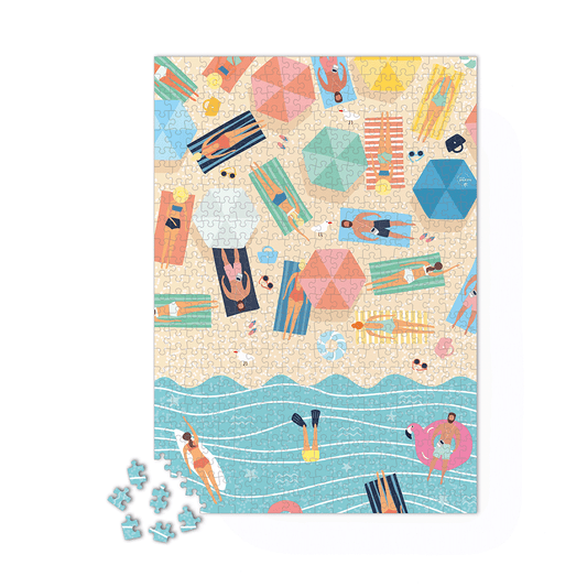 Puzzle 500 pièces – Chill & Plouf – Maison Joliette - bobibeloPuzzle 500 pièces – Chill & Plouf – Maison Joliette – loisirs vintage – bobibelo