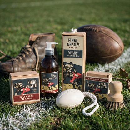Coffret Cadeau Rugby – Gel Douche & Savon Rugby sur Corde | Sting in the Tail