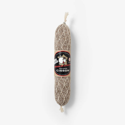 Saucisson sec de montagne en laine – Maison Cisson - bobibeloSaucisson sec de montagne en laine – Maison Cisson – OD vintage – bobibelo