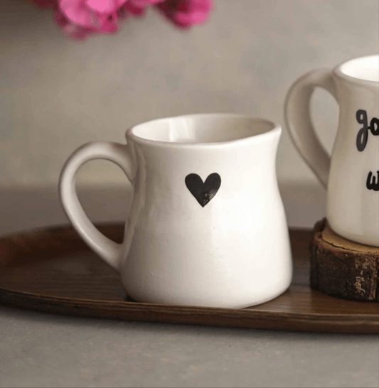 Tasse avec message: ♥ - bobibeloTasse avec message: ♥ – Vaisselle vintage – bobibelo