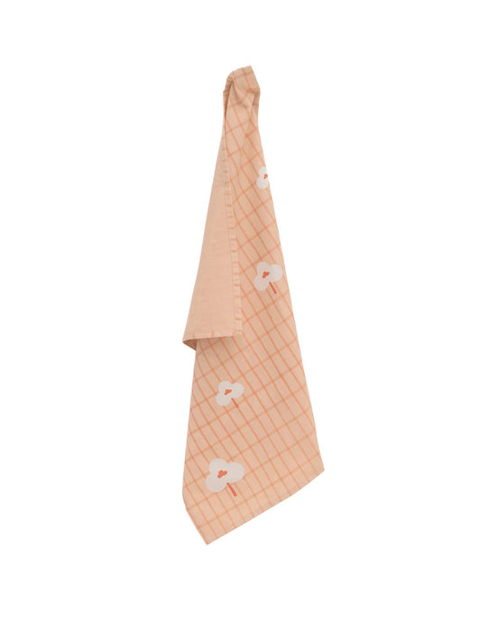 Torchon de cuisine rose - bobibeloTorchon de cuisine rose – Text vintage – bobibelo