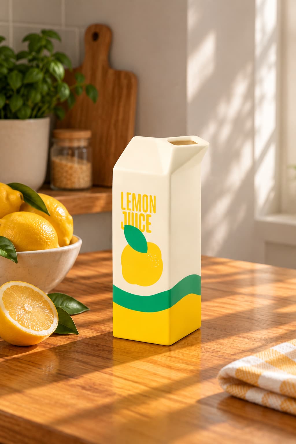 Vase Jus de Citron en céramique – Fluid Market - BobibeloVase Jus de Citron en céramique – Fluid Market – OD vintage – Bobibelo