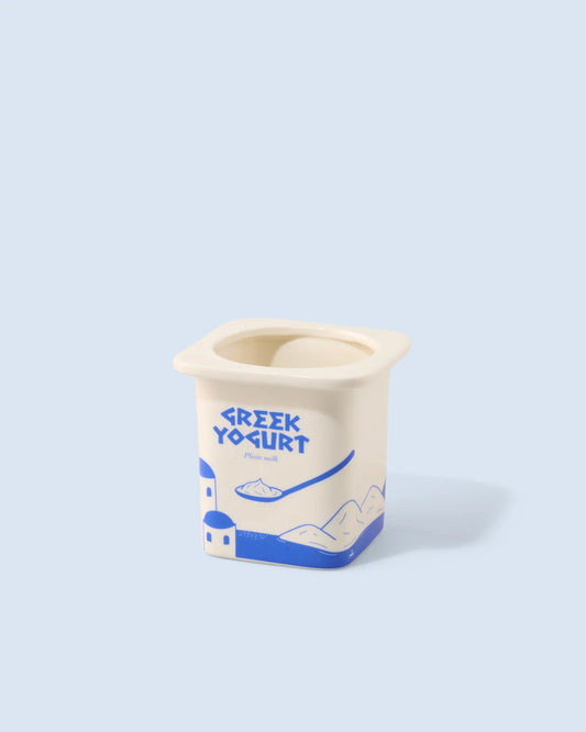 Vase Pot Yaourt Grec Fluid Market en céramique - bobibeloVase Pot Yaourt Grec Fluid Market en céramique – OD vintage – bobibelo